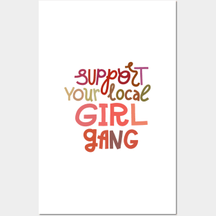 Girl gang Posters and Art